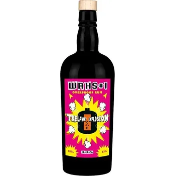 Rum Warehouse #1 Overproof White Rum Trelawny Explosion C H 63% 0,7 l (holá láhev)
