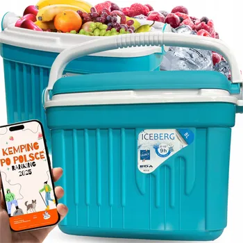 Lednice TURISTICKÁ CHLADNIČKA 8L NA CHLADICÍ VLOŽKY do auta piknik VÝLET kemping