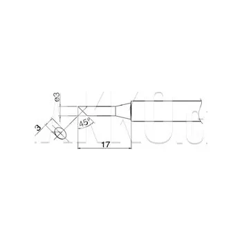 Pájecí hrot Pájecí hrot HAKKO T34-C3 - 107005118