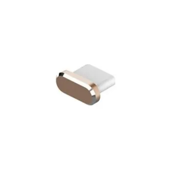 Záslepka aluminium pro konektor USB Typ C, barva gold