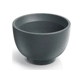 Květináč Květináč VIVO ROUND 40 cm - barva: světlý granit