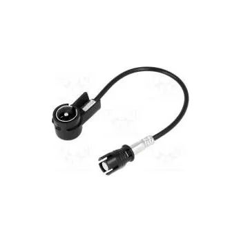 Elektrická zásuvka Anténní adaptér ISO úhlová zástrčka,RAKU II żeński zásuvka