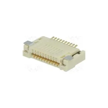 Elektronická součástka Konektor FFC (FPC) vodorovné PIN 10 oboustranné kontakty SMT