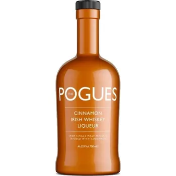 Likér The Pogues Irish Whiskey Cinnamon Liqueur 35%, 0,7l (holá láhev)