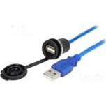 Kabel-adaptér USB A zásuvka,USB A vidlice 1310 se záslepkou