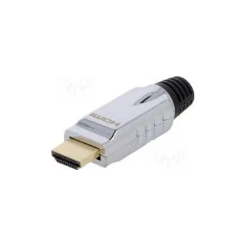 Video kabel Konektor HDMI zástrčka vidlice zlacený přímý pájení na kabel