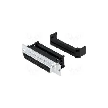 Elektrická zásuvka D-Sub PIN 25 zástrčka DFR zásuvka IDC na plochý kabel 250V