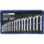 Sada klíčů NAC očkoploché 6-22 17 dílů