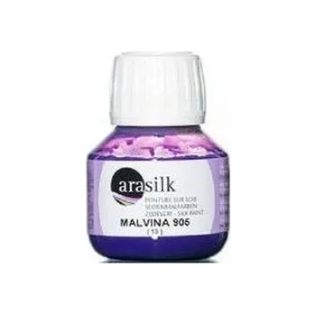 Speciální výtvarná barva Barva na hedvábí Darwi Arasilk 50ml – 905 Malvina