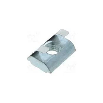 Stavební profil Matice pro profily Šířka drážky 8mm s pružným plíškem ocel