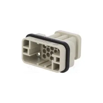 Síťový konektor Konektor HDC vidlice Han Q PIN 17 Compact krimpovací