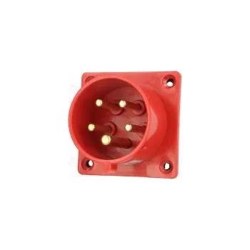 Elektrická zásuvka Konektor napájecí AC třífázové zásuvka vidlice 16A 400VAC