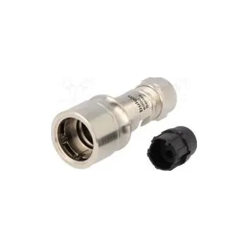 Elektrický konektor Konektor kulatý zástrčka vidlice PIN 3 bez kontaktů na kabel