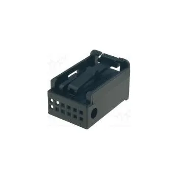 Elektrická zásuvka Kryt tělesa zástrčka Quadlock 12pin černá Pracuje s 770010