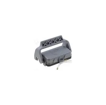 Síťový konektor Ochranná krytka Han velikost 10B se západkou kov