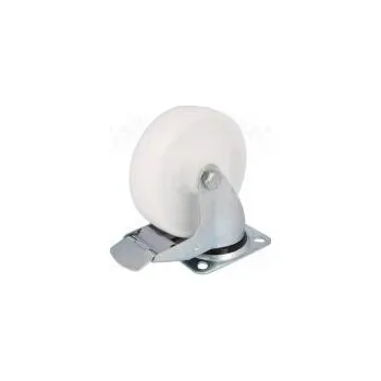 Pojezdové kolečko Pojezdové kolo Ø 125mm W 40mm H 156mm otočné s brzdou 150kg