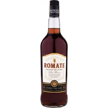 Brandy Romate Solera Reserva Brandy De Jerez 36% 1 l (holá láhev)