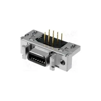 Elektrická zásuvka Konektor MDR PIN 14 stíněný Zajištění západka zásuvka 500V