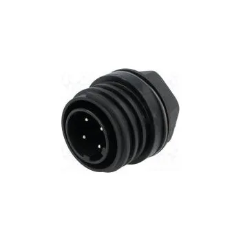 Elektrická zásuvka Konektor kulatý zásuvka vidlice PIN 4 Buccaneer 900 IP68