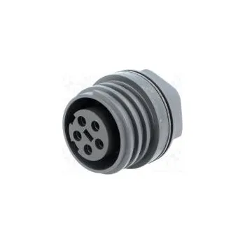 Elektrická zásuvka Konektor kulatý zásuvka zásuvka PIN 5 EXPlora Kontakty mosaz