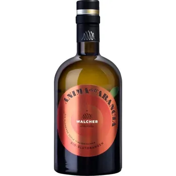 Likér Walcher BIO Anima D'Arancia Pomerančový likér 40% 0,5 l (holá láhev)