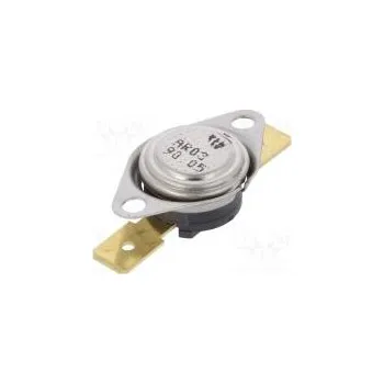 Čidlo termostat SPST-NC 90°C 16A 250VAC konektor 6,3mm ±5°C