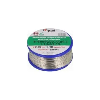 Páječka Pájecí drát Sn99Ag0,3Cu0,7 560um 100g bezolovnaté 216÷227°C