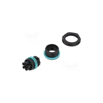 Elektrická zásuvka Konektor napájecí AC šroubová svorka zásuvka TH387 450V IP68