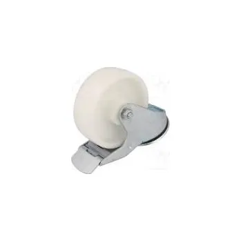 Pojezdové kolečko Pojezdové kolo Ø 100mm W 35mm H 128mm otočné s brzdou 125kg