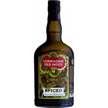 Rum Compagnie des Indes Spiced 40% 0,7 l (holá láhev)
