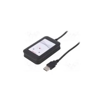 Čtečka magnetické karty Čtečka RFID anténa 88x56x18mm USB 4,3÷5,5V Dosah 100mm