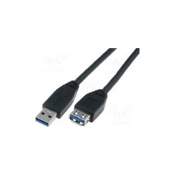 Elektrická zásuvka Kabel USB 3.0 USB A zásuvka, USB A vidlice niklovaný 1,8m