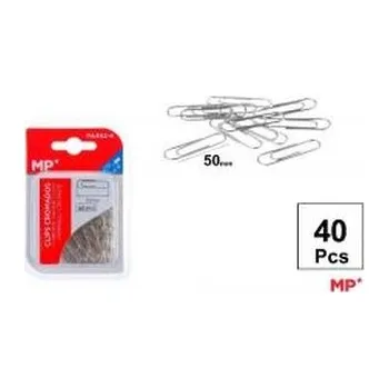 Set školních potřeb Spinacz biurowy 50mm 40szt srebrne