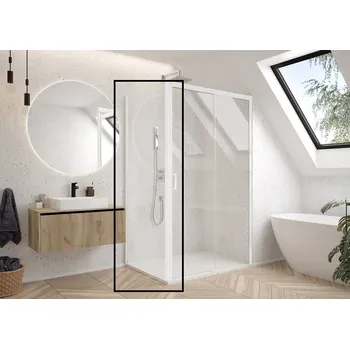 Sanplast Pevná sprchová stěna SS3/EXA LINE