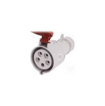 Elektrická zásuvka Konektor napájecí AC třífázové zástrčka zásuvka 32A 400VAC