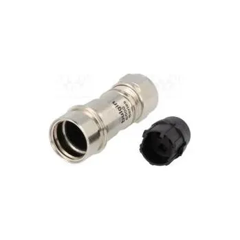 Elektrický konektor Konektor kulatý zástrčka vidlice PIN 3 bez kontaktů na kabel