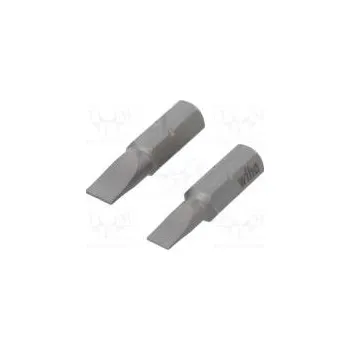 Bit Sada šroubovací bity Poč.ks 2 plochý tvrzené 25mm