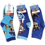 Ponožky Tlapková Patrola 117 modrý mix Velikost: 23-26