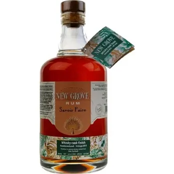 Rum New Grove Savoir Faire 2013 Islay Whisky Finish 46% 0,7 l (tuba)