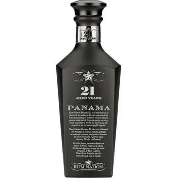 Rum Nation rum Panama Black 21y 43% 0,7 l (karton)