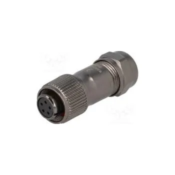 Elektrická zásuvka Zástrčka zásuvka ST12 PIN 5 IP67 5÷8mm 5A pájení na kabel