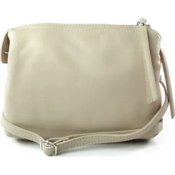 Kabelka Kožená crossbody kabelka Vera Pelle VP3K růžová