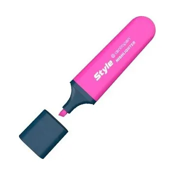 Zvýrazňovač CENTROPEN 6252 Style Fluo (klínový hrot 1-4,6 mm) - růžová