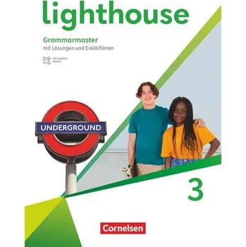 Cizí jazyk Lighthouse Band 3: 7. Schuljahr - Grammarmaster mit Lösungen und Erklärfilmen - Hardy-Gould Janet, Styring James, Quintana Jenny (2024, Brožovaná, Cornelsen Verlag GmbH)