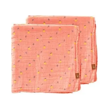 Příslušenství k odsávačce mléka MUŠELÍNOVÁ PLIENKA FRESK - SUMMER FRUIT - 120x120 CM