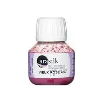 Speciální výtvarná barva Barva na hedvábí Darwi Arasilk 50ml – 485 Old Pink