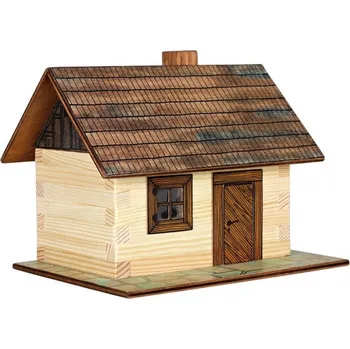 ostatní stavebnice WALACHIA Roubená chaloupka W01 Hobby Kit DŘEVĚNÁ STAVEBNICE | AS130