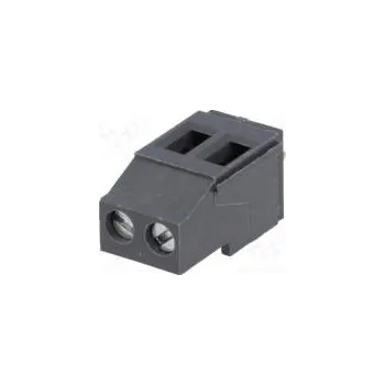 Elektrický konektor Svorkovnice do plošného spoje úhlové 90° 5mm póly 2 na PCB