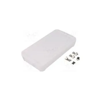 Rozvaděč Kryt univerzální X 90mm Y 200mm Z 34mm BoPad ABS světle šedá