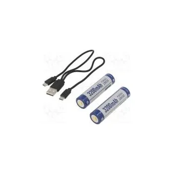 Akum Li-Ion 18650,MR18650 3,6V 3200mAh Ø18,6x70,3mm 8A